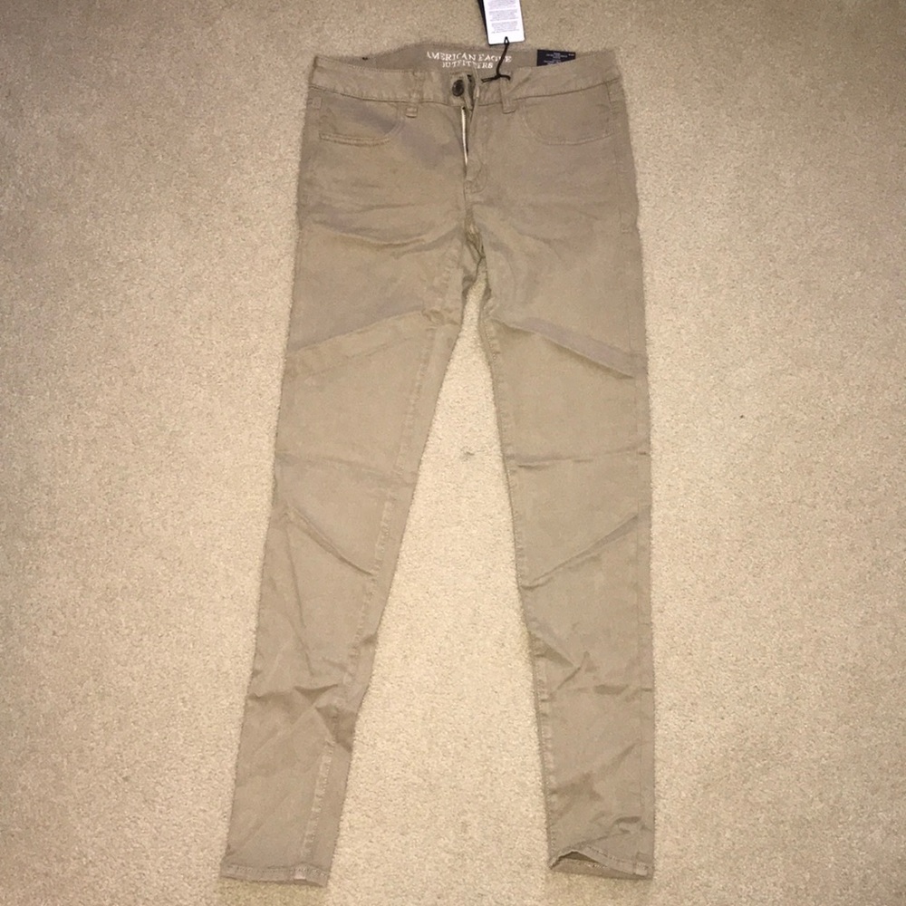 American Eagle Skindigo tan pants